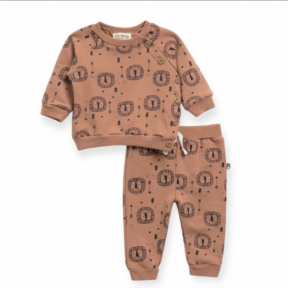 New Rabbit+Bear organic sweatsuit